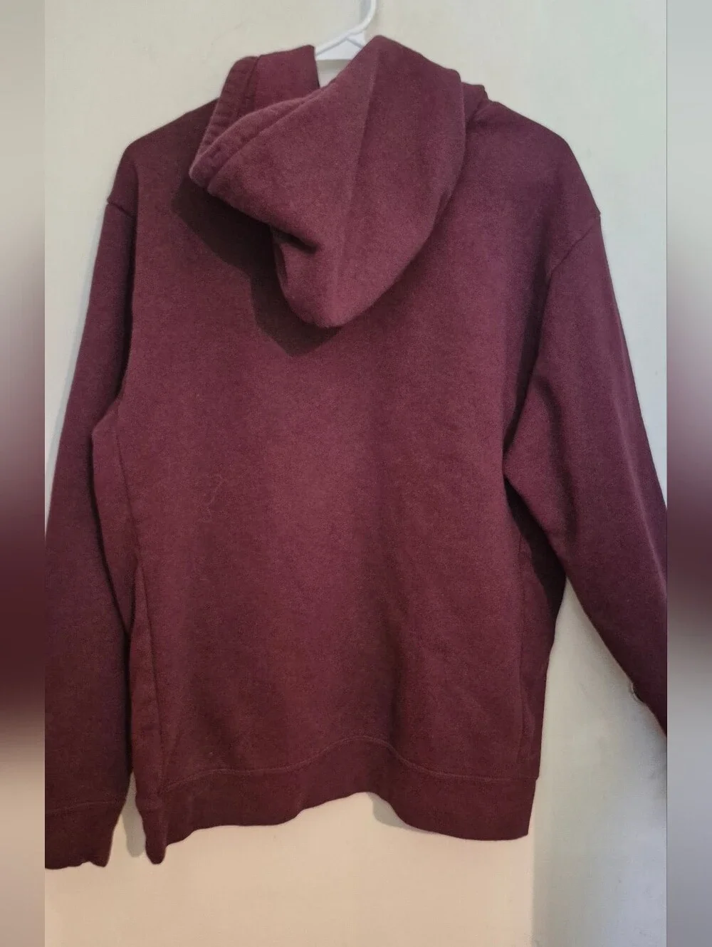Patagonia Maroon Pullover Hoodie With Logo Sz. L - Picture 4 of 7